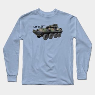 LAV-25A2 Wheeled Armored Vehicle Long Sleeve T-Shirt